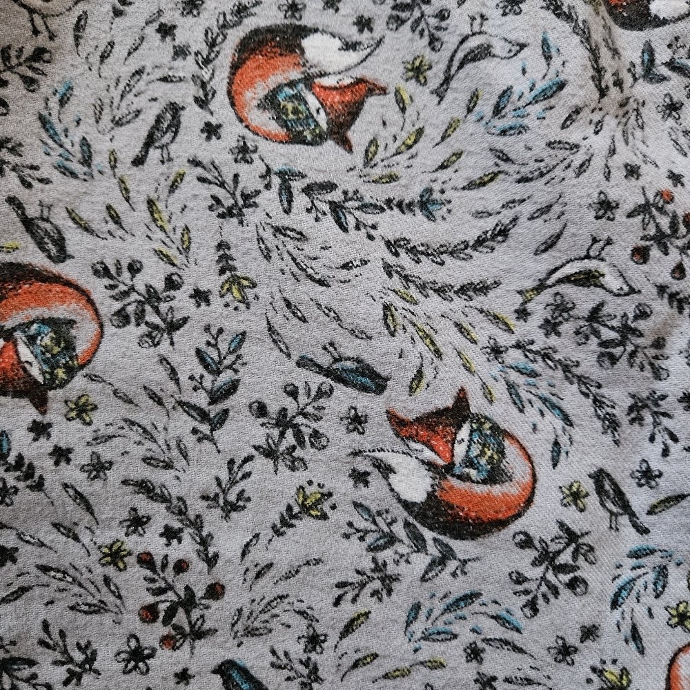 Sleep Chic Fox Flannel Pajama Pants - Picture 5 of 5